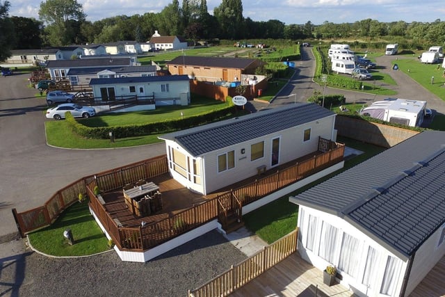 Seaton Park Caravan Site, Alnwick, has a 4.4 rating from 21 reviews.