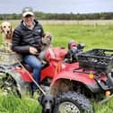 Charlie Bennett, a farmer who has just published his debut novel.