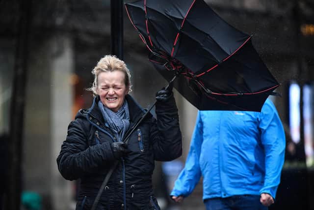 The Met office has issued a yellow be aware warning connected to Storm Ellen. (Photo by Jeff J Mitchell/Getty Images)