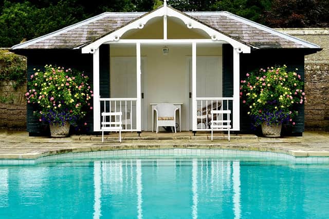 The Pool House at Lilburn. Picture: Margaret Whittaker