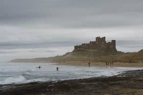 Bamburgh Castle takes the top spot for best royal residence in the north of England.