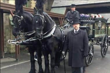 Kevin Foster Funeral Services funeral carriage