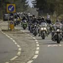The Northumbria Easter Egg Run featured more bikes than ever this year. (Photo by Deka Davison)
