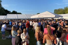 There were record crowds at Ponteland Beer Festival.