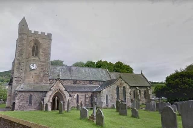 All Saints Church in Rothbury. Picture from Google.