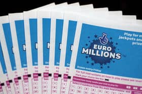 A EuroMillions winning lottery ticket was bought in Northumberland. Picture: SHAUN CURRY/AFP via Getty Images)