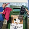 Galedin Vets has introduced the clothes bank to try and become more green.