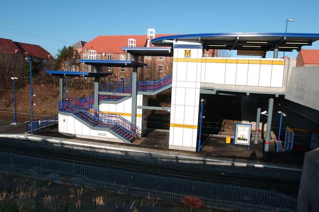 Northumberland Park Metro station where the new station serving the Northumberland Line will be built.