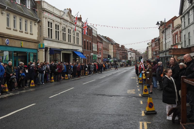 Despite the not so good weather, there was a good turnout in Morpeth on Saturday.