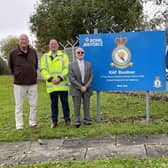 Alnwick visitors to RAF Boulmer. Picture: Alnwick Town Council