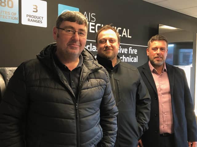 AIS Technical's three new appointments; Ian, Gavin, and Adam