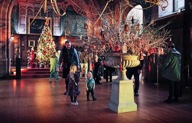 Last year's Christmas Kingdom event at Bamburgh Castle.