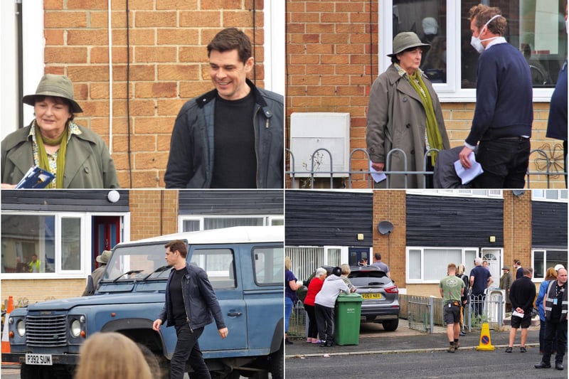 Stars of ITV's 'Vera' have been spotted filming in Blyth.