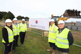 Ascent Homes has started work on phase one at the Whinney Hill site.