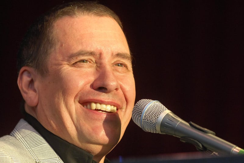 Jools Holland  at the 2010 concert in Alnwick.