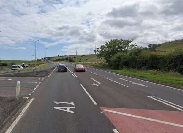 The incident happened south of Burnmouth. Picture of junction for Burnmouth in July 2023 from Google.