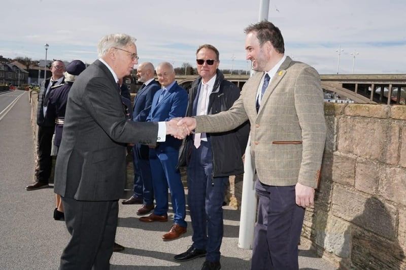 Duke takes in history and culture on visit to north Northumberland
