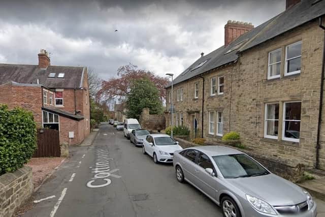 A section of Cottingwood Lane in Morpeth. Picture from Google.