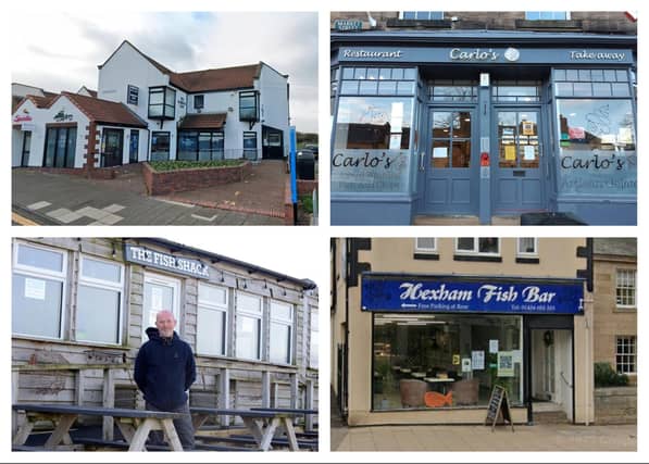 Top spots for fish and chips in Northumberland.