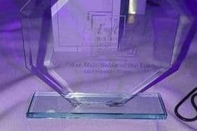 LMR Spa won both the Northumberland and overall awards for best five star hair salon of the year.