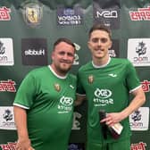 Kyle Stephenson and Luke Littler