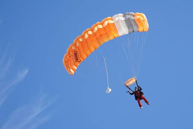 A tandem skydive. Picture: Pixabay