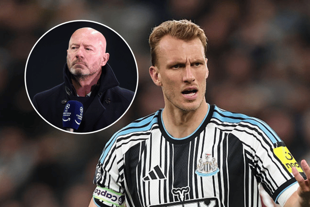 Dan Burn and Alan Shearer