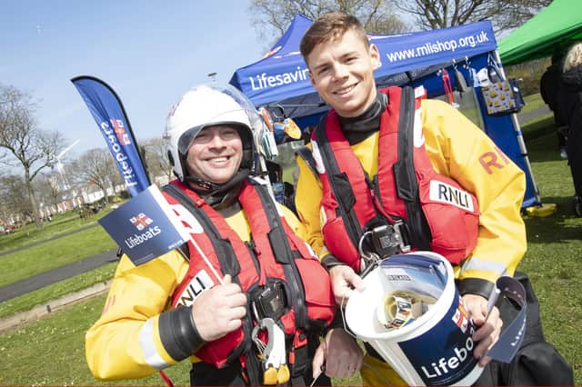 Blyth RNLI attended to showcase the work they do saving lives.