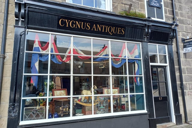 Cygnus Antiques on Castlegate.