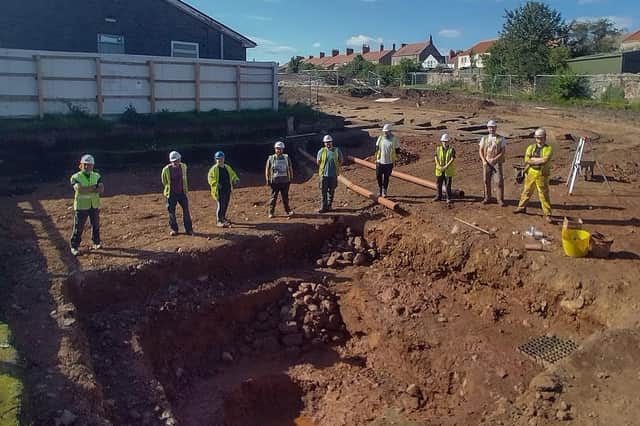 A medieval well was found as part of archaeological work at the Berwick Infirmary site.