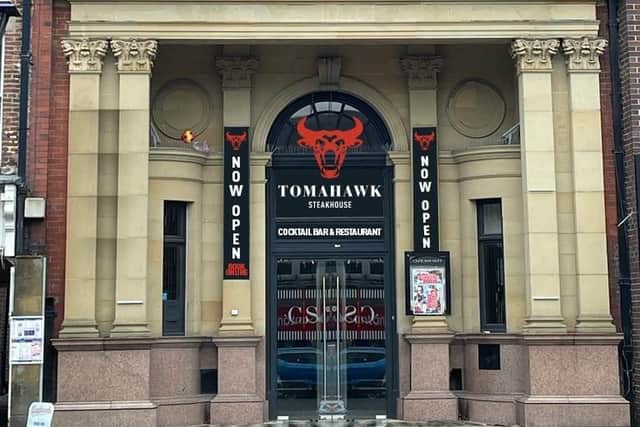 The new Tomahawk Steakhouse in Morpeth is scheduled to open its doors at 4 Market Place in late September.