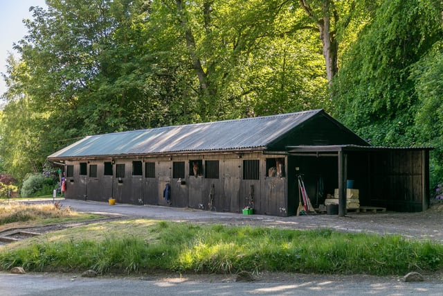 An attractive feature of the property is the John Dobson designed and listed stables, built on three sides of a large open yard.