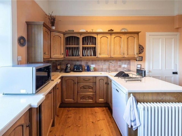 Kitchen area.