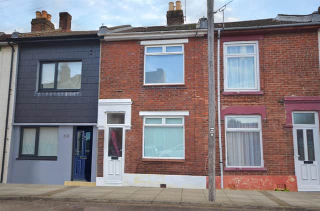 This two bed terrace house in Shakespeare Road, Kingston, is on sale for £220,000. It is listed by Chinneck Shaw.