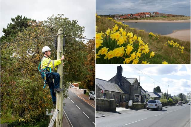 Openreach is hoping to bring ultrafast broadband to Alnmouth and Lesbury.