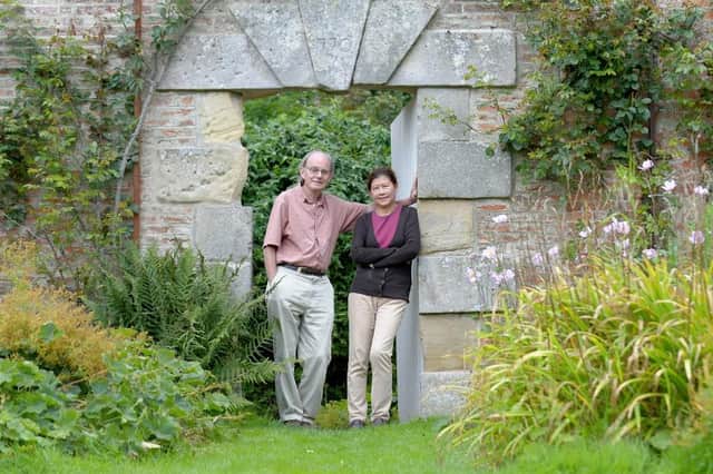 Chris Mullin who has retired to Callaly in the heart of Rurual Northumberland with his wife Ngoc.