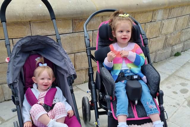 Nala and Teddi Shaw have the genetic disorder Metachromatic Leukodystrophy (MLD) – a rare life-limiting disease which affects the brain, spinal cord and peripheral nerves.