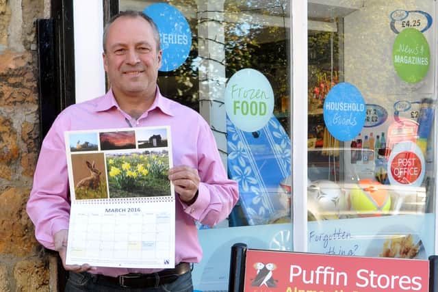 Nick Mattlock of Puffin Stores in Alnmouth. Picture: Terry Collinson
