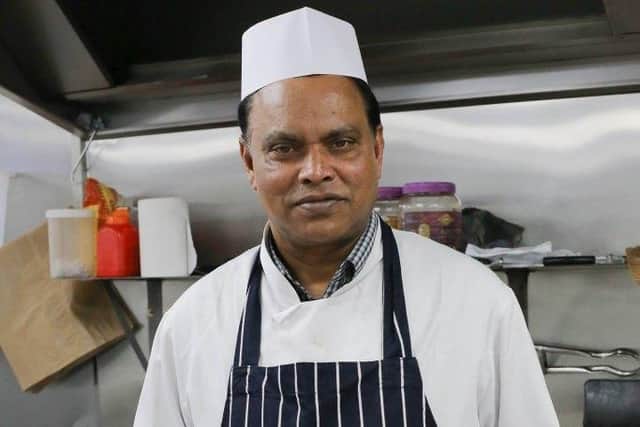 Head chef Mohammed Ali is creating a set menu to raise funds for the family.
