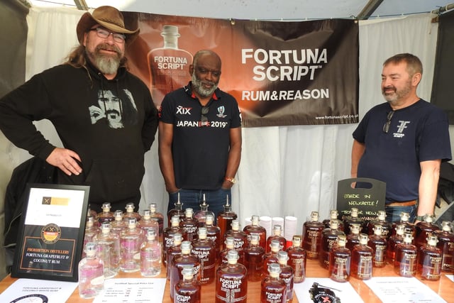 Fortuna Script Rum & Reason at the Morpeth Food and Drink Festival.