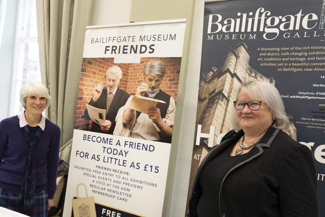 Bailiffgate Museum chair Jean Humphreys and secretary Louise Dawson presented plans for the museum’s possible new location.