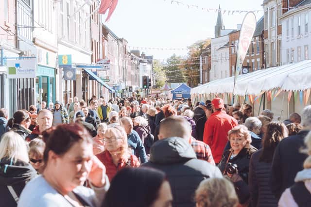Following a two-year pause, Morpeth residents and visitors came along to the town centre in their droves for the Food and Drink Festival.