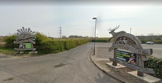 A man has appeared in court following a report of a rape at the Rising Sun Country Park.
