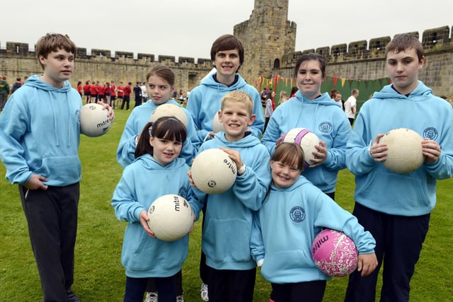 Pupils from Barndale House Special School in Alnwick.