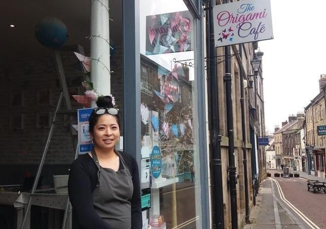 Origami Cafe, Alnwick. 171 out of 184 reviewers rated it as 'excellent'.