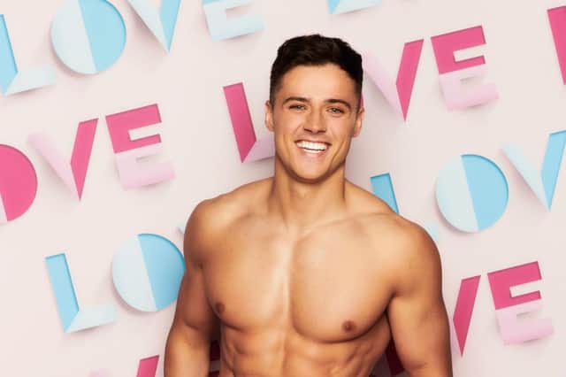 Brad McClelland, who took part in Love Island 2021. Picture: ITV