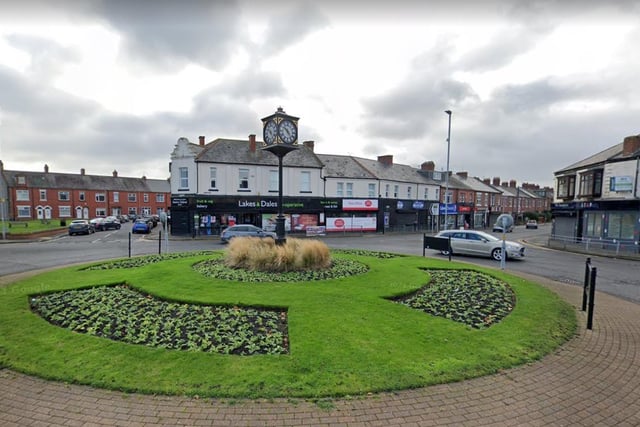 The 19th cheapest neighbourhood is Seaton Delaval where the median property price paid for a property in the year to September 2022 was £156,225.