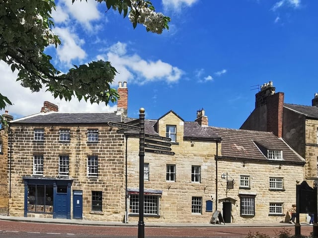 The legend of The Dirty Bottles, and the ghost of the cursed landlord, gives this popular Alnwick pub its reputation as the most haunted in Northumberland. Two centuries ago, in 1725, legend has it that the landlord of the pub instantly dropped dead after moving two bottles in the window. His widow swore that the bottles held a death-curse, and anybody else who touches them would face the same fate – so as a precaution, the bottles have been safely placed between a pane of glass and out of reach in the window ever since.