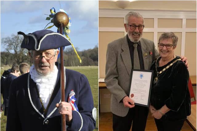 Adrian Ions has been made an honorary freeman of Alnwick.