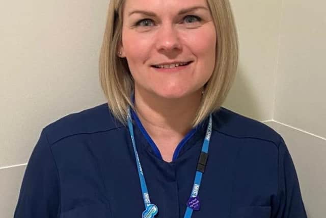Jenna Wall, head of midwifery at Northumbria Healthcare.